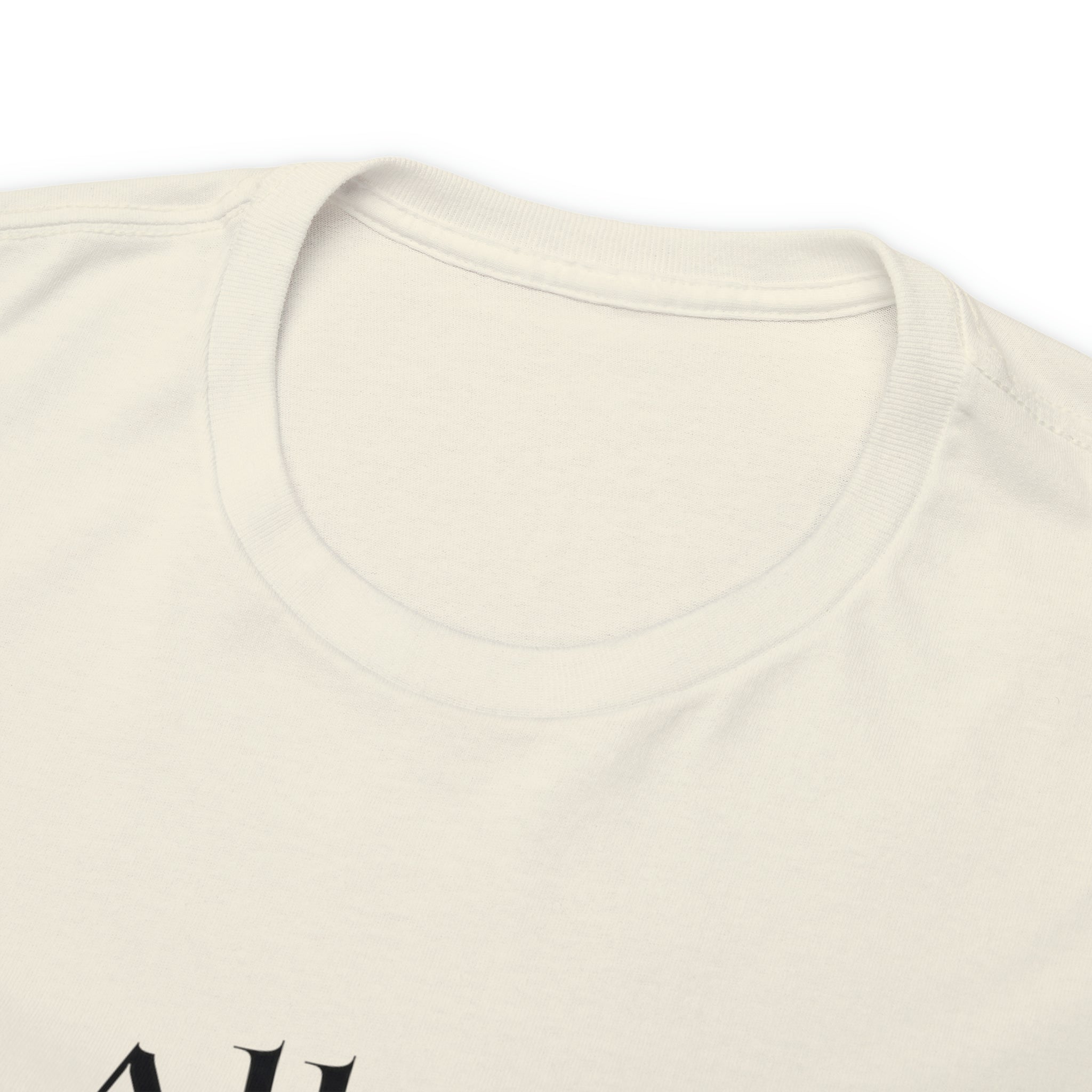 All Is Vibration Blk Letter Unisex Heavy Cotton Tee