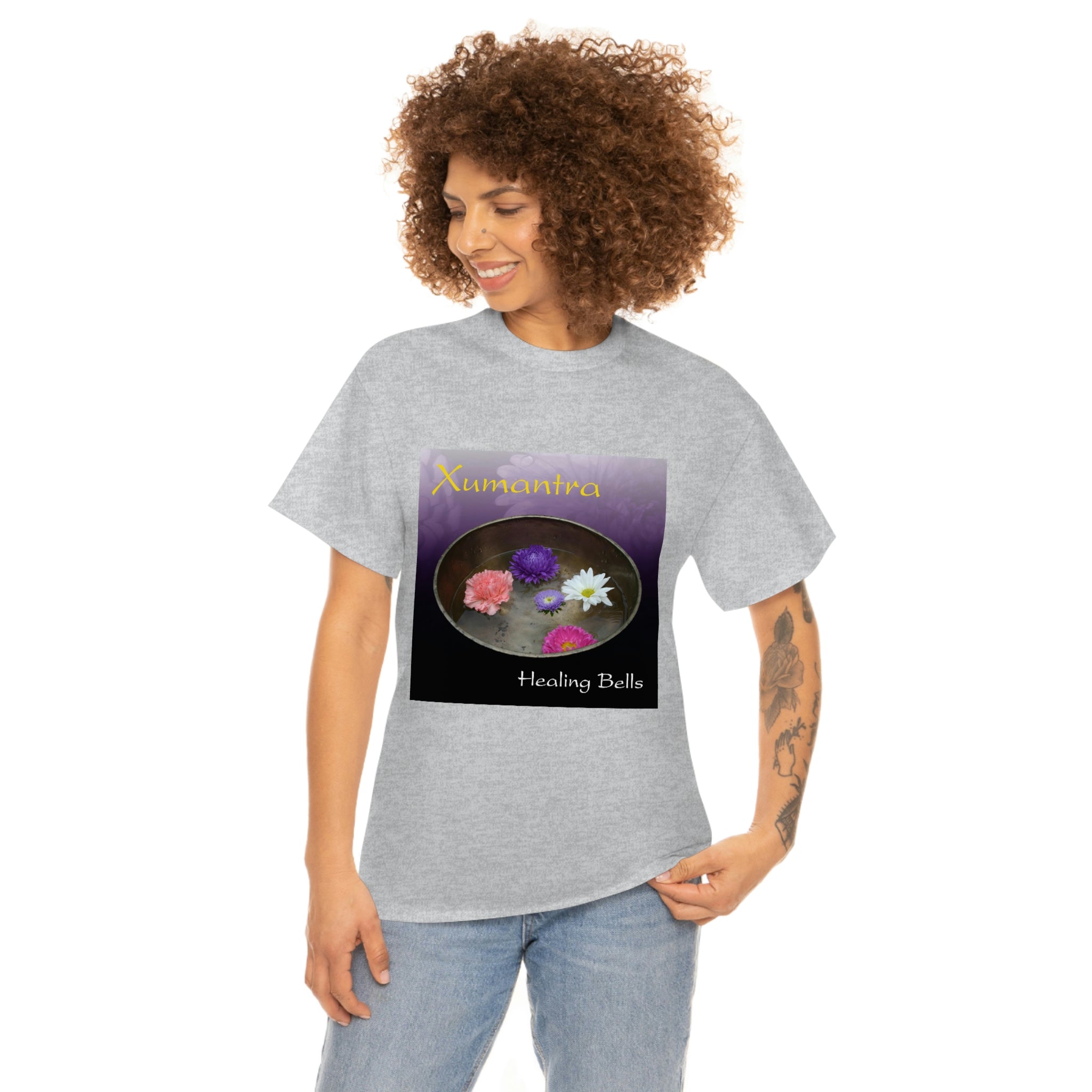 Xumantra Healing Bells Unisex Heavy Cotton Tee