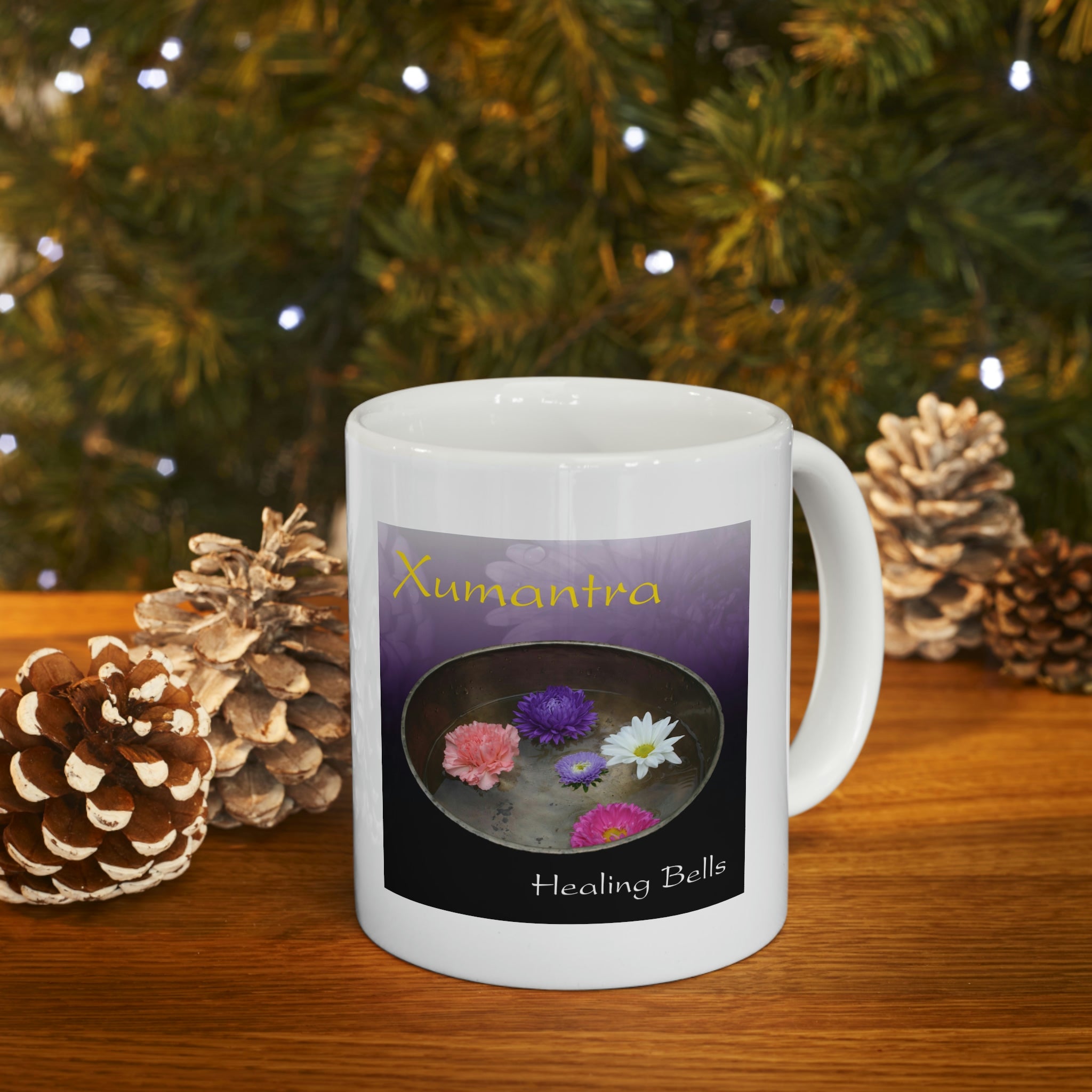 Xumantra Healing Bells Ceramic Mug 11oz