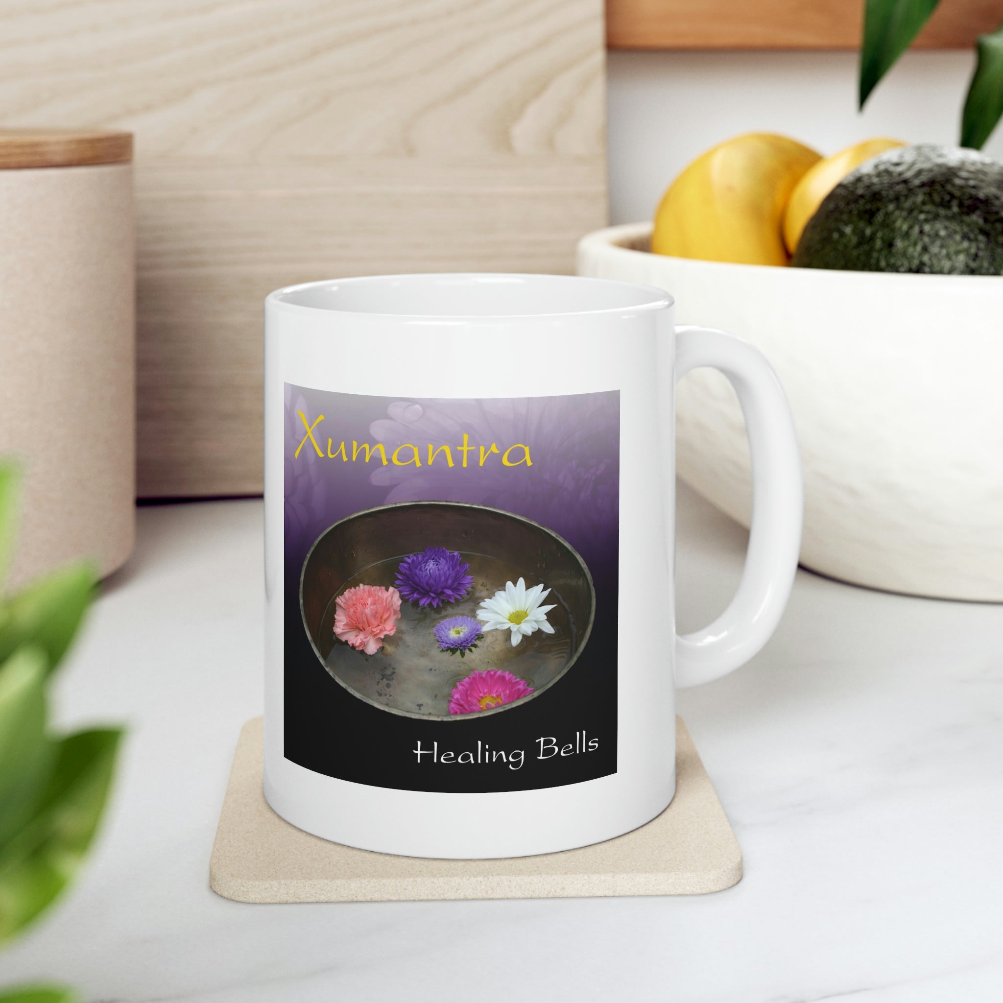 Xumantra Healing Bells Ceramic Mug 11oz